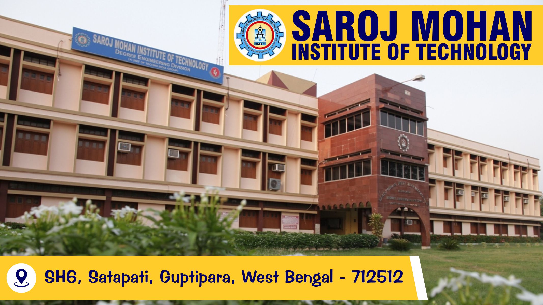 out side view of Saroj Mohan Institute of Technology - SMIT